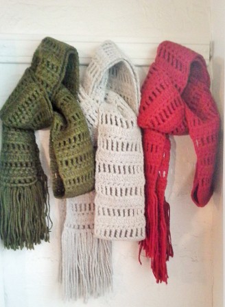 NFC Hand-crocheted All-weather Scarves