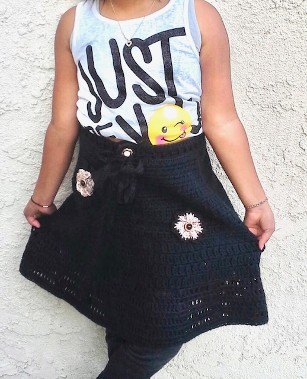 Just Be You in hand-crocheted skirts by Niema Just Be You in hand-crocheted skirts by Niema